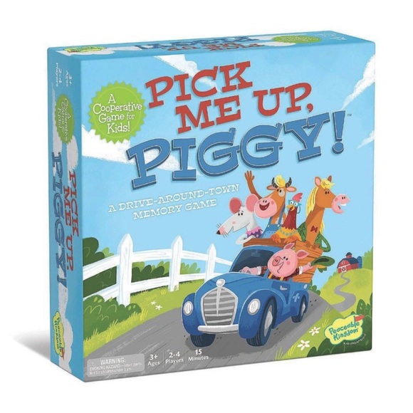 Peaceable Kingdom Toys & Games Pick Me Up, Piggy Story Telling Memory Board Game - Picture 7 of 8